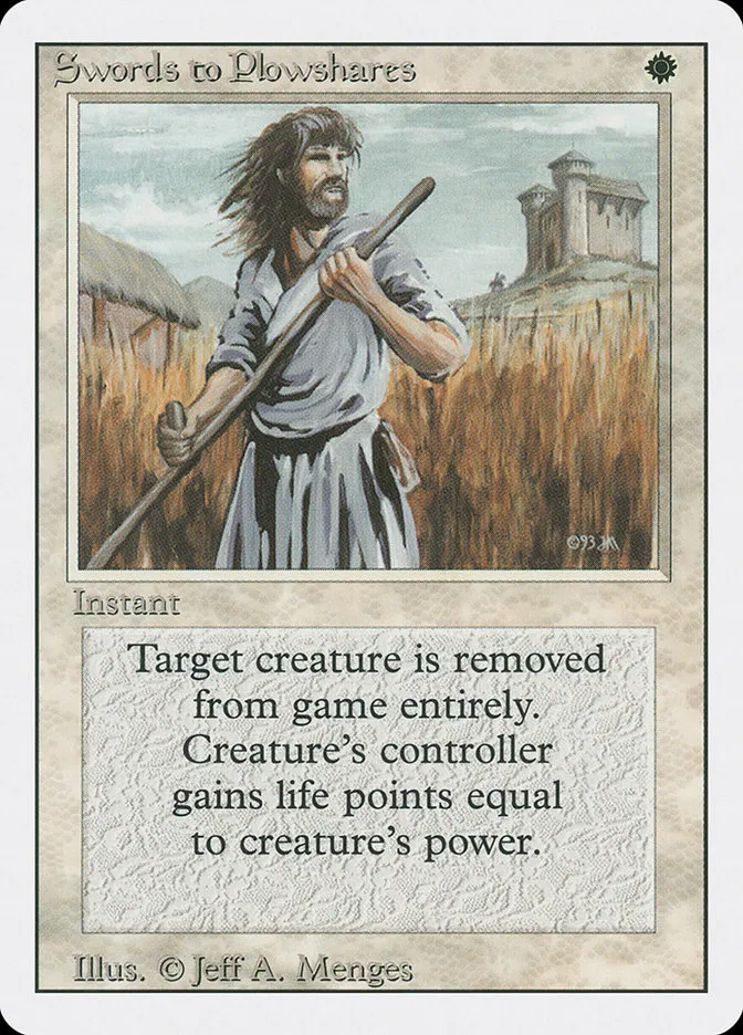 man with scythe pictured on the playing card
