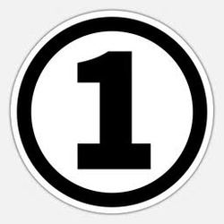 1 (one) Logo