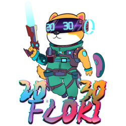 2030 Floki Logo