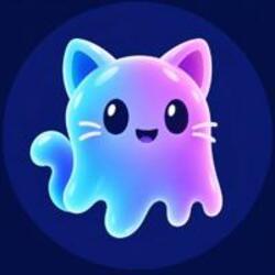 Logo Aave Ghost Cat