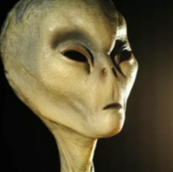 Aliens are real Logo