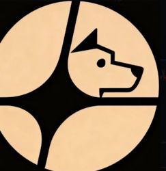 aster dog Logo