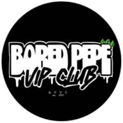 Bored Pepe VIP Club Logo