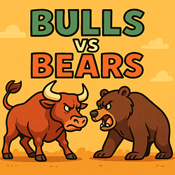 Bulls vs Bears Logo