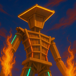 Burning Man Coin Logo