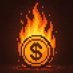Burning till 10M mc Logo
