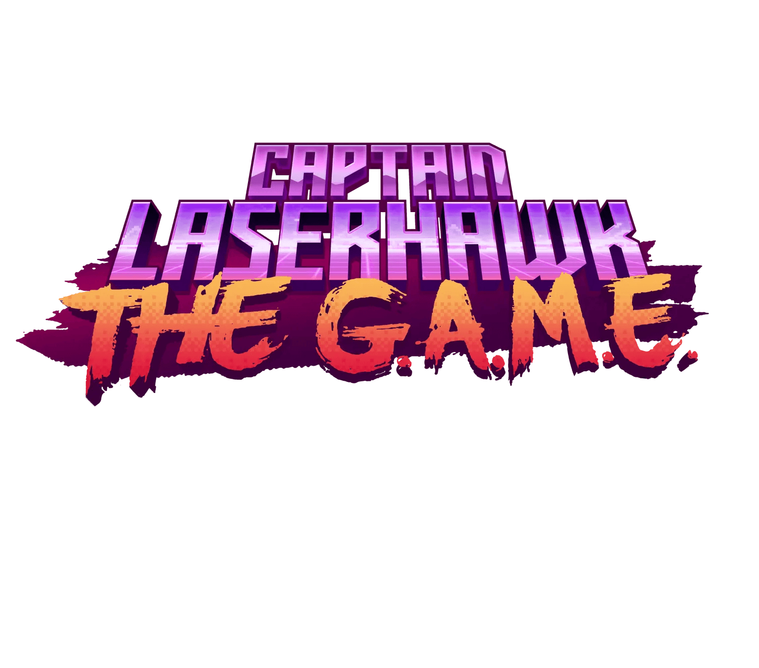 Captain Laserhawk: the G.A.M.E. Logo