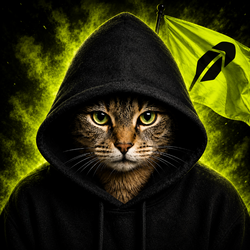Cat in Hood Logo