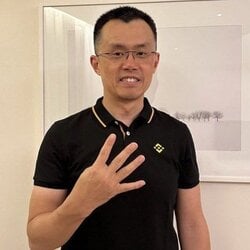 Changpeng Zhao Logo