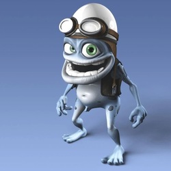 Crazy Frog Coin Logo