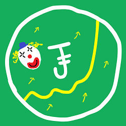 crypto is a joke Logo