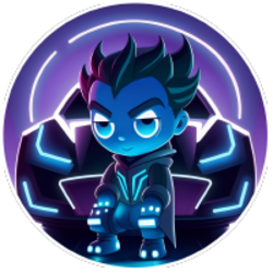 Cyber Tesla AI Logo