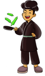 DACHU THE CHEF Logo