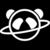 Daffy Panda Ganging Up Logo