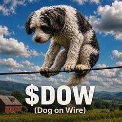 Dog on Wire Logo