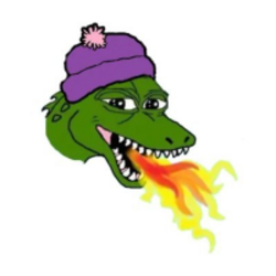 dragon wif hat Logo