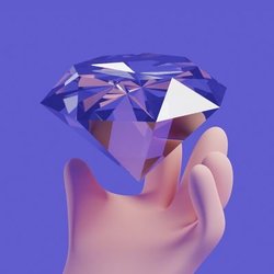 Elon Diamond Hands Logo