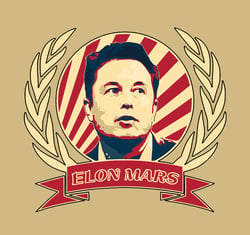 Elon Mars Logo