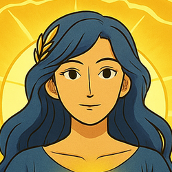 Ethereum Goddess Logo