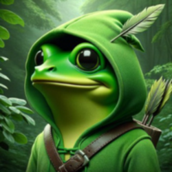 Logo Frog In Hood
