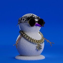 Frosty Floki V2 Logo