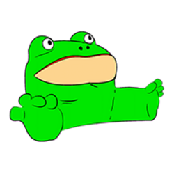 Get Out Frog Logo