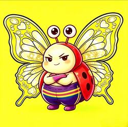 金蝶圣甲 (Golden Butterfly Sacred Armor) Logo