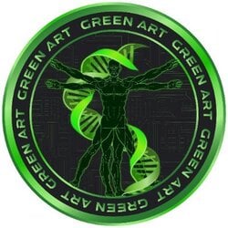 Greenart Coin Logo