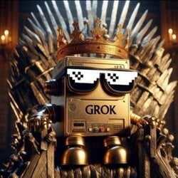 Grok Bull Logo