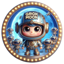 Grok Moon Logo