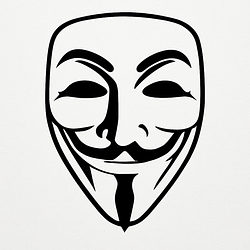 Guy Fawkes mask Logo