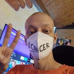 HELP ME BEAT CANCER Logo