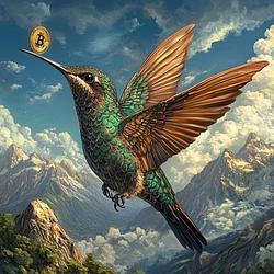 Hummingbird Bitcoin Logo