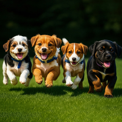 I love puppies  Logo
