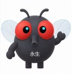 Logo 永生果蝇 (Immortal Fruit Fly)