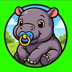 Japanese Pygmy Hippo Logo