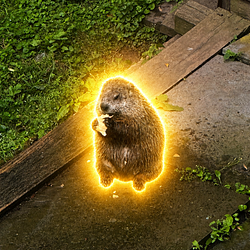 Jeff The Groundhog Logo