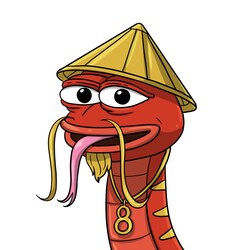 Jin the Snake Logo