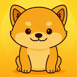 Kobe the Shiba Inu Logo