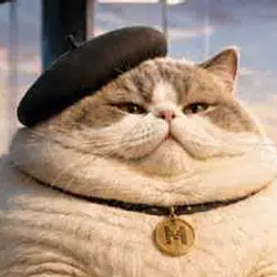 Le gros chaton Logo