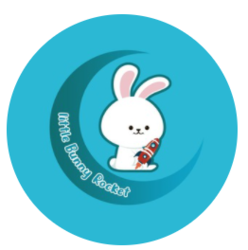 Little Bunny Rocket Logo