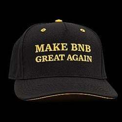 MAKE BNB GREAT AGAIN Logo