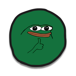 meme + coin = Logo