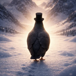 Nietzschean Pigeon Logo