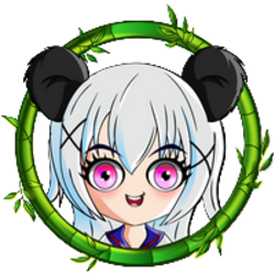 Panda Girl Logo