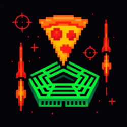 Pentagon Pizza Watch Logo