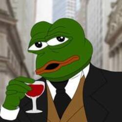 Pepe Of Wallstreet Logo