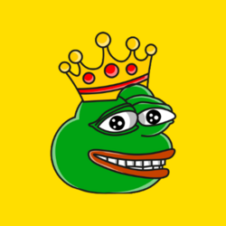 Pepe on Memeland Logo