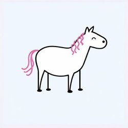 Pippkin The Horse Logo