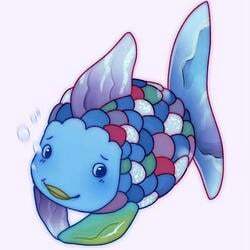 Logo rainbowfish